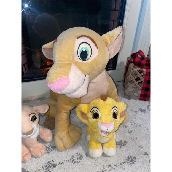 Disney’s The Lion King plush Bundle Disney Vintage Nala Stuffed - Picture 2 of 10